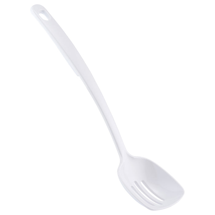 White Melamine Slotted Spoon 310mm