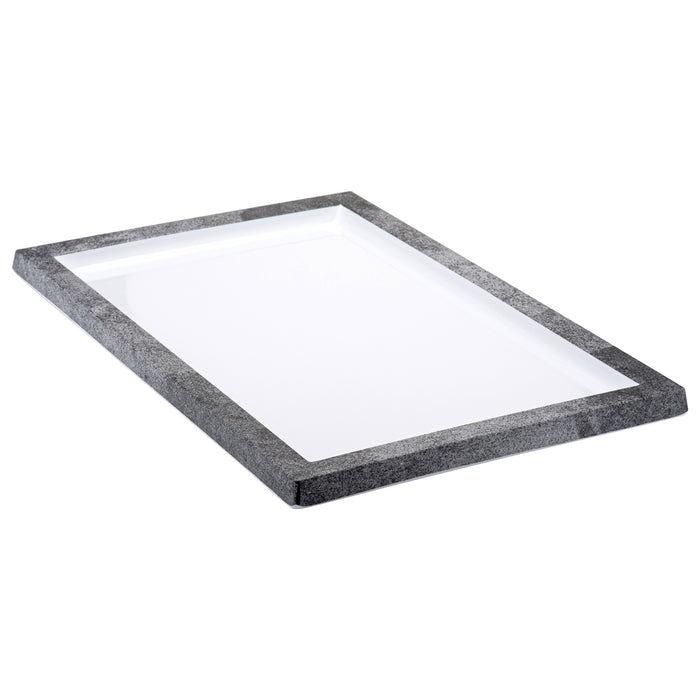 Urban/White Melamine Tray 420 x 280 x 21mm