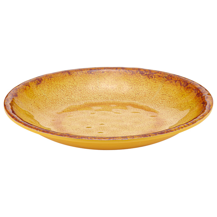 Orange Casablanca Melamine Salad Dish 190x190x27mm 345ml