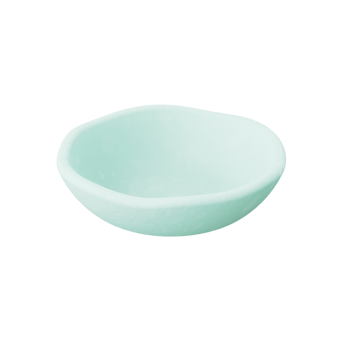 Mineral Aqua Melamine Crackle Bowl 160mm x 43mm 450ml