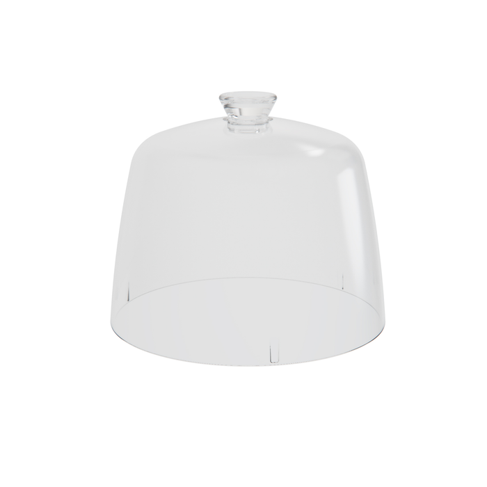 Clear SAN Dome Lid 199x163mm