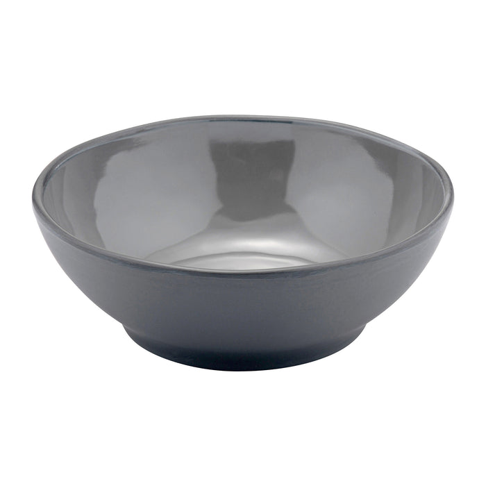 Charcoal Grey Marl Melamine Large Dish 230x230x80mm 1.5L