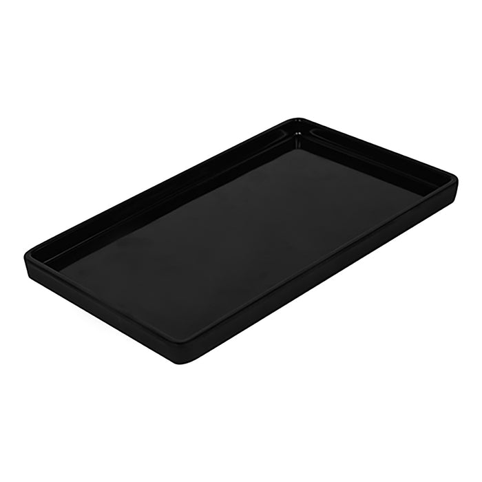 Black Matt Melamine Nordic Tray 260x150x17.5mm