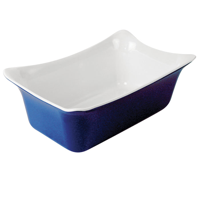 Black 1/4 Size Melamine Fleur Crock  w/SF 2L