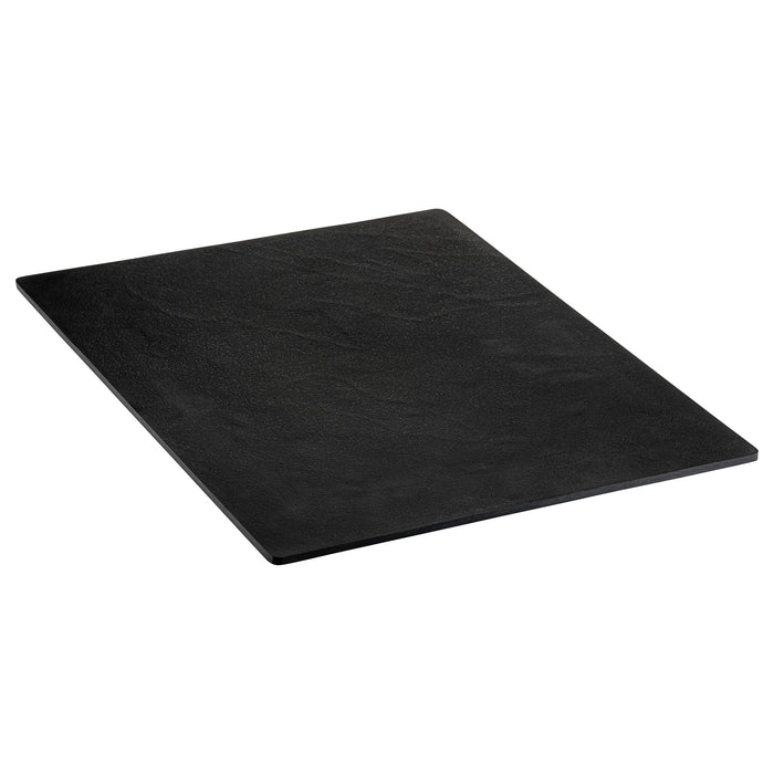 Black Slate Effect Melamine Tray w/sf 285x430x10mm