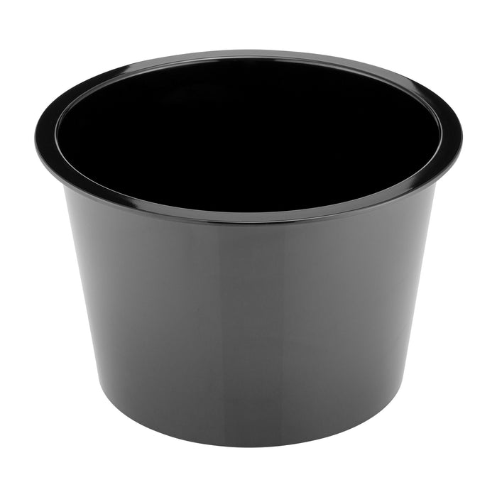 Black Melamine Barrel Insert 307x90mm 4.5L