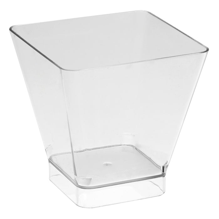6cl Clear Square Style Bowl