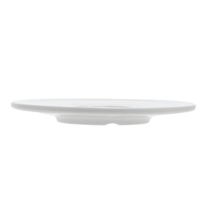 White Melamine Orbit Saucer 140x140x15mm