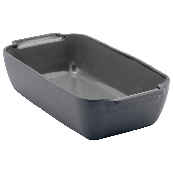 Charcoal Grey Marl Melamine 1/3 Size Crock 325x176x80mm