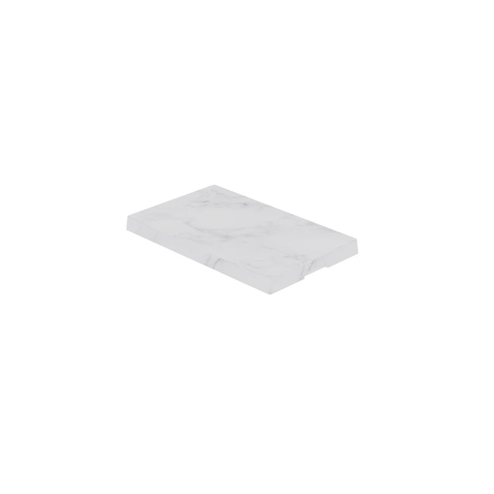 White Carrara Melamine Platter