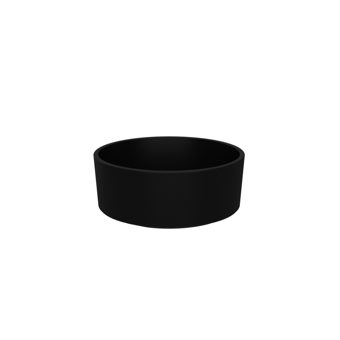 Black Matt Hoxton Melamine Dish 152x70mm 600 ml