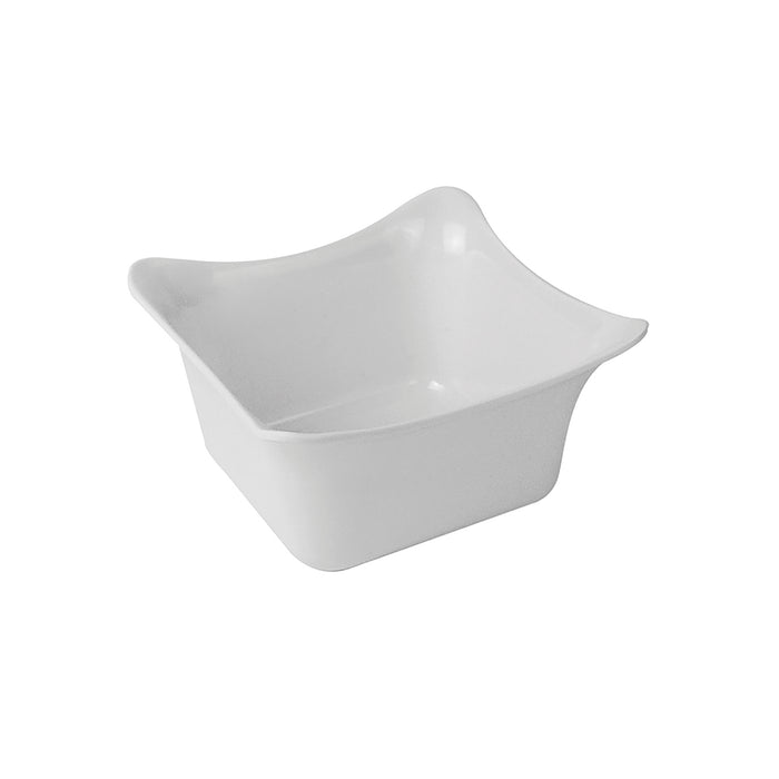 White Melamine 1/6 Size Fleur Crock  w/SF 1L