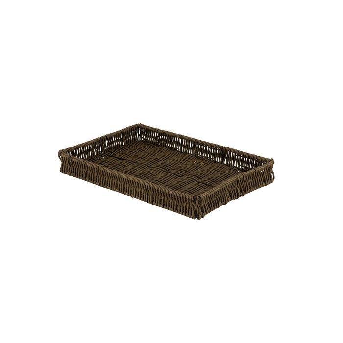 Poly Wicker Willow Basket 325x265x50mm