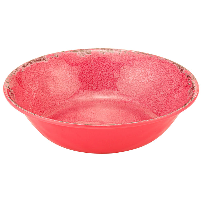 Red Casablanca Melamine Dish 190x190x50mm 600ml