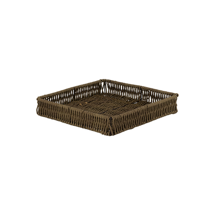 Poly Wicker Willow Basket 325x265x50mm