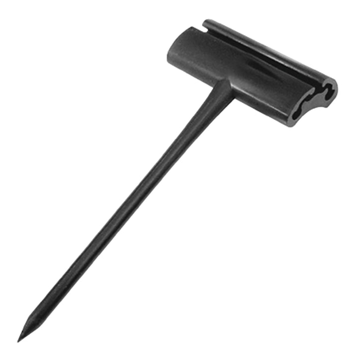 Black Nylon Ticket Pin 65mm (10 Pack)