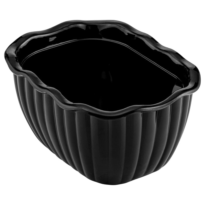 Black SAN Professional Dish 170x131x90mm 700ml