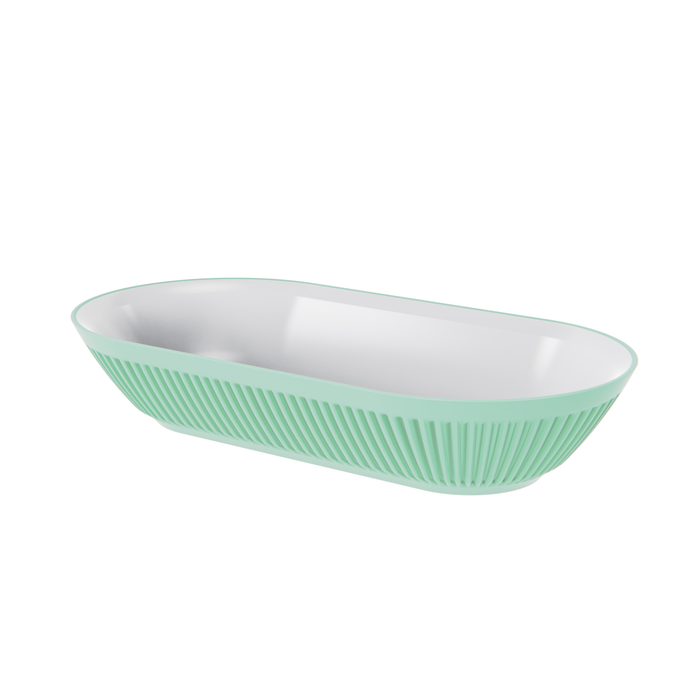 Talon Mint Melamine Pill Dish 316x163x61mm 1.3L