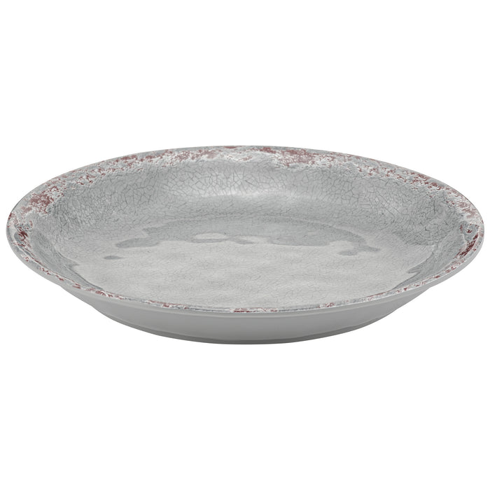 Grey Casablanca Melamine Low Dish 210x210x29mm 500ml