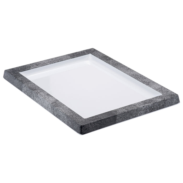 Urban/White Melamine Tray 420 x 280 x 21mm