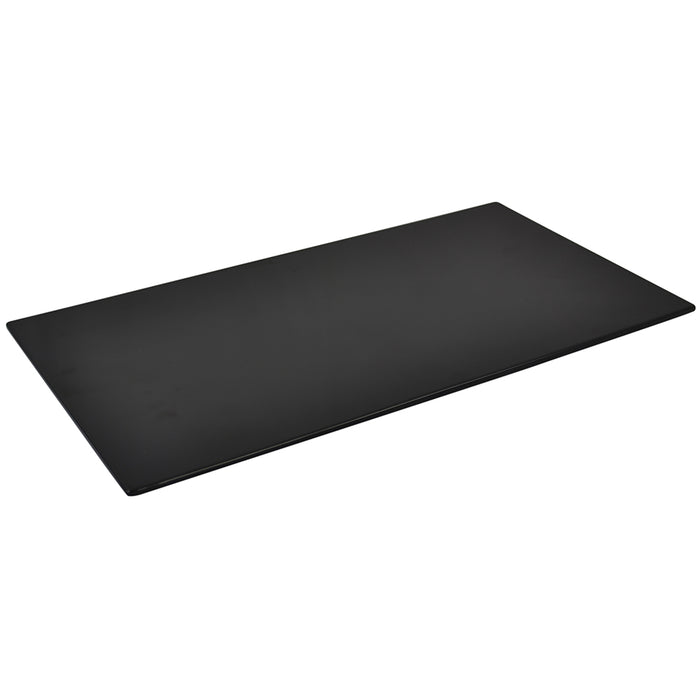 Black 1/3 Size Melamine Platter 176x325mm