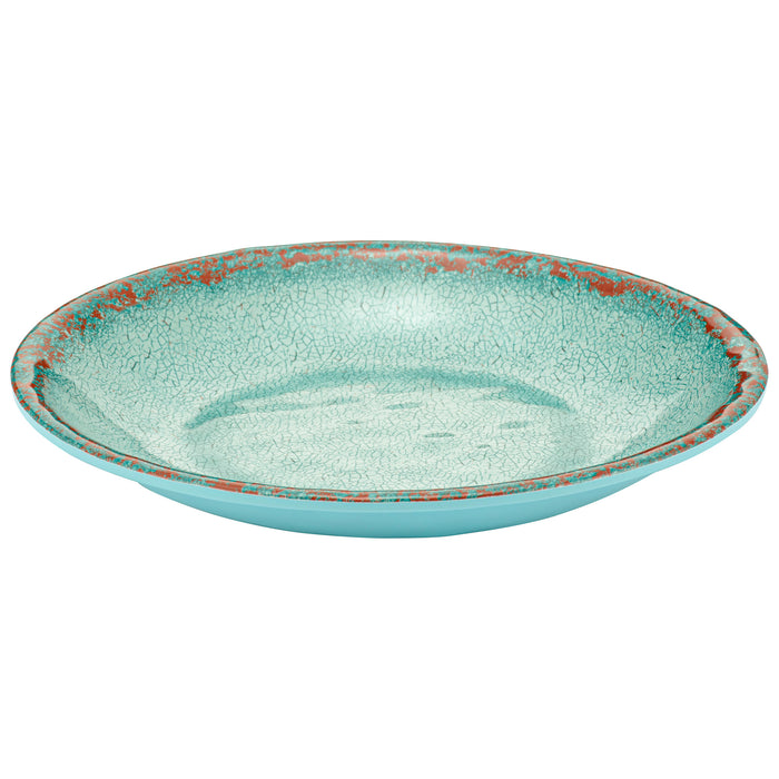 Blue Casablanca Melamine Salad Dish 190x190x27mm 345ml