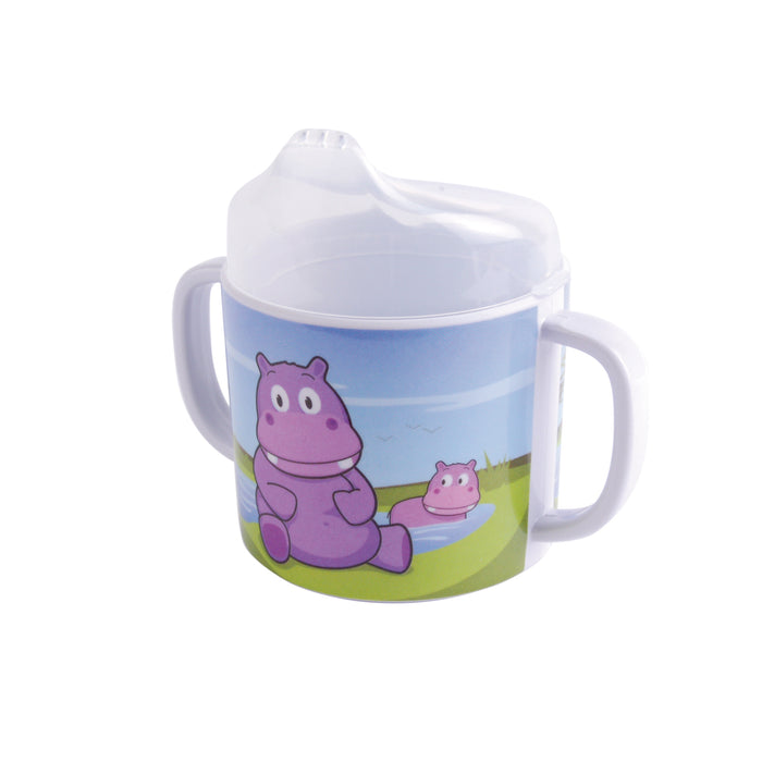 Hippo Melamine Double Handled Cup 75x65mm 0.2L