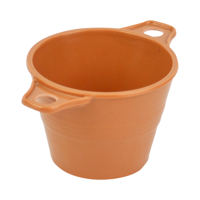 Terracotta Melamine Ranch Pot 115x77x55mm 135ml