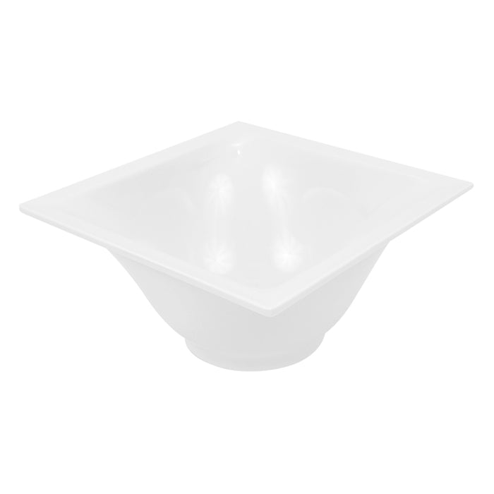 White Melamine Small Zest Dish w/SF 1.4L