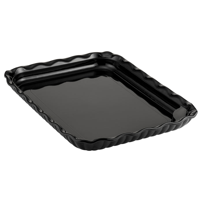 Black SAN Professional Dish 340x262x35mm