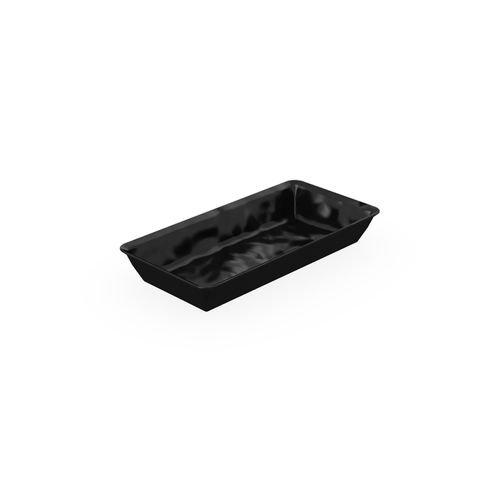 Mino Black Melamine Tray