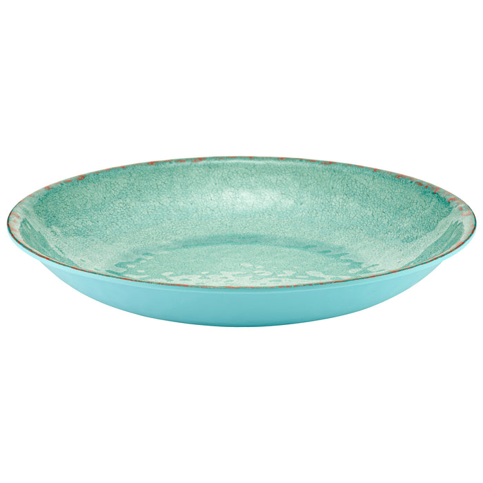 Blue Casablanca Melamine Dish 420x420x70mm 6L