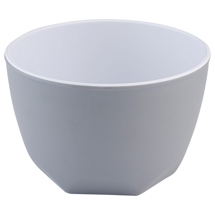 Hive Grey and White Melamine Soup Pot 114 Dia x 74mm 478ml/ 16oz (12 Pack)