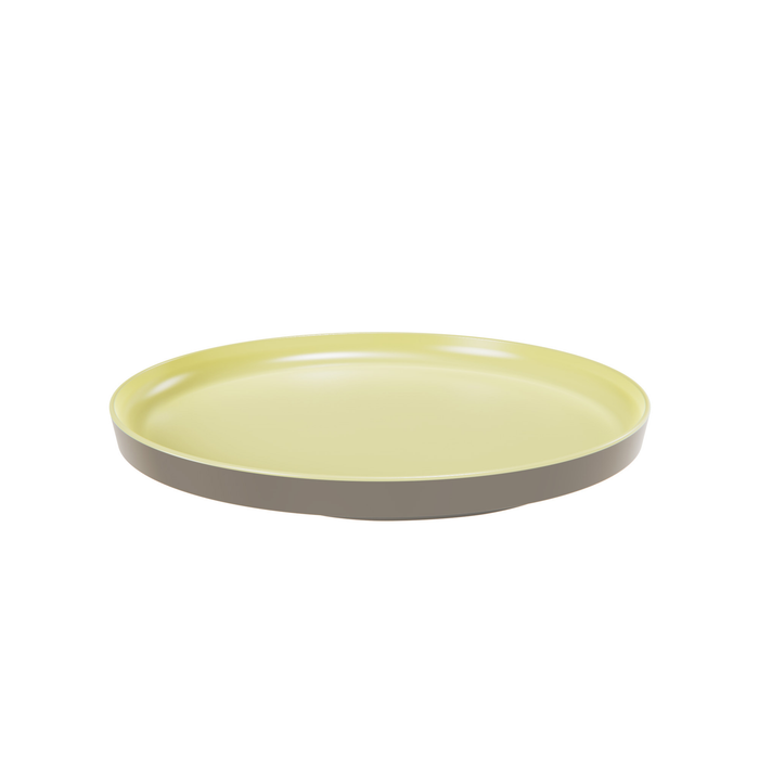 Mayfair Yellow Melamine Large Plate 278x22mm