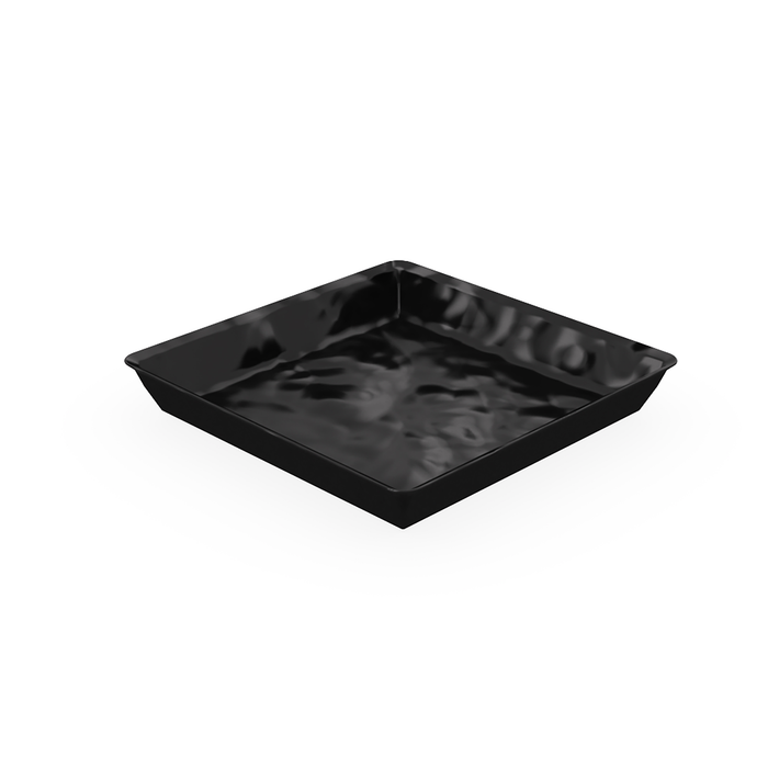 Mino Black Melamine Tray 280x280x30mm