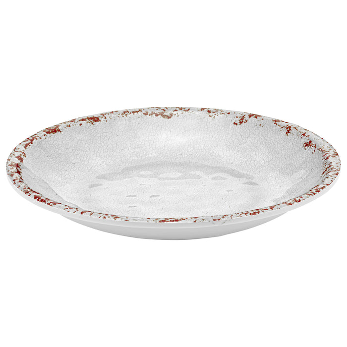 White Casablanca Melamine Salad Dish 190x190x27mm 345ml