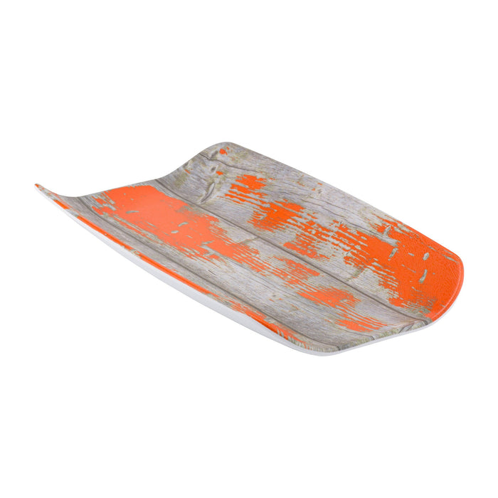 Rustic Tura Melamine Curved Tray 1/3 Size 176x325x40mm