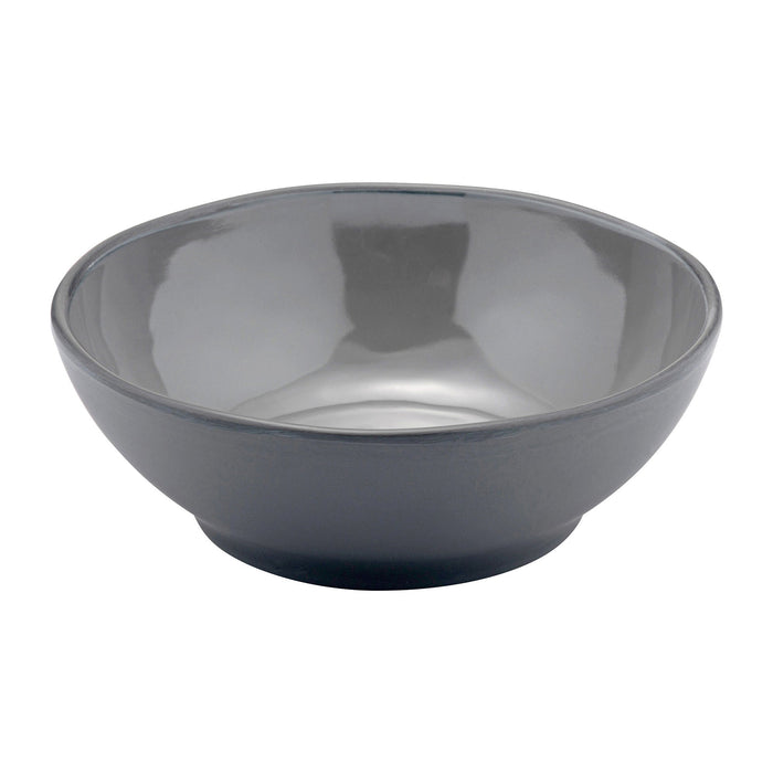 Charcoal Grey Marl Melamine Dish