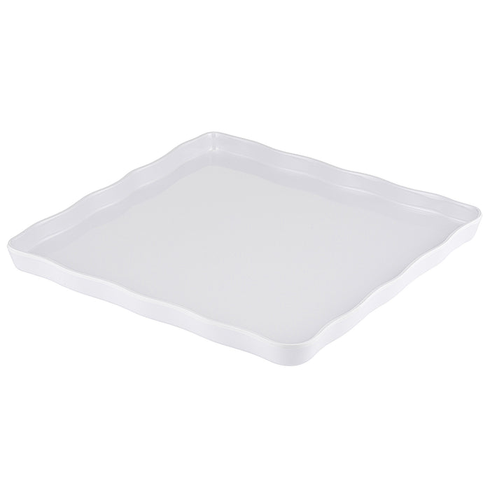 White Melamine Aalto Tray 413x273x20mm