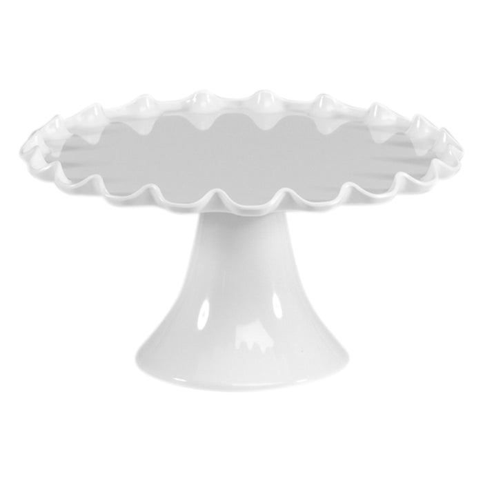White Melamine Vienna Round Pedestal 292x146mm