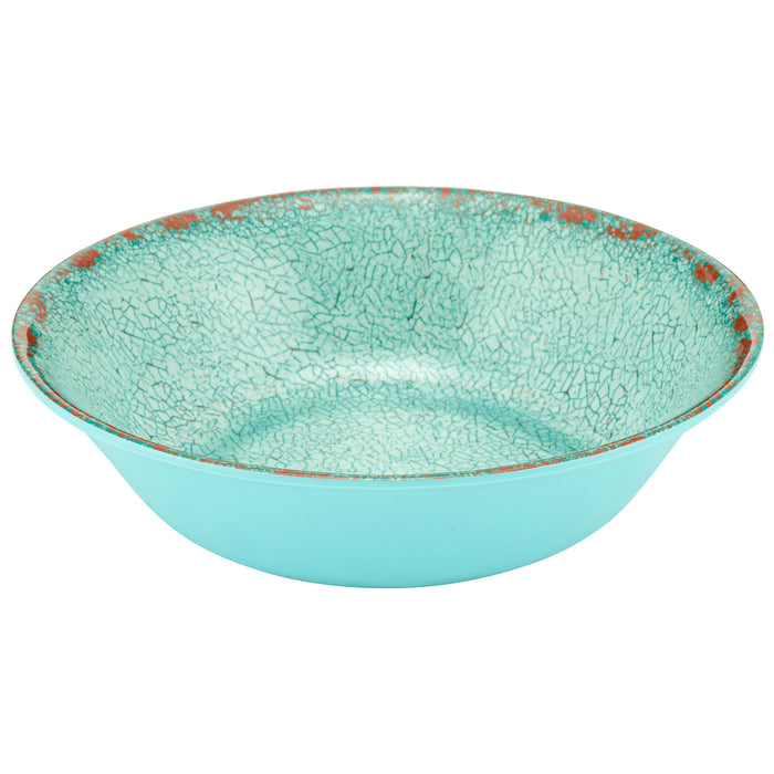 Blue Casablanca Melamine Dish 190x190x50mm 600ml