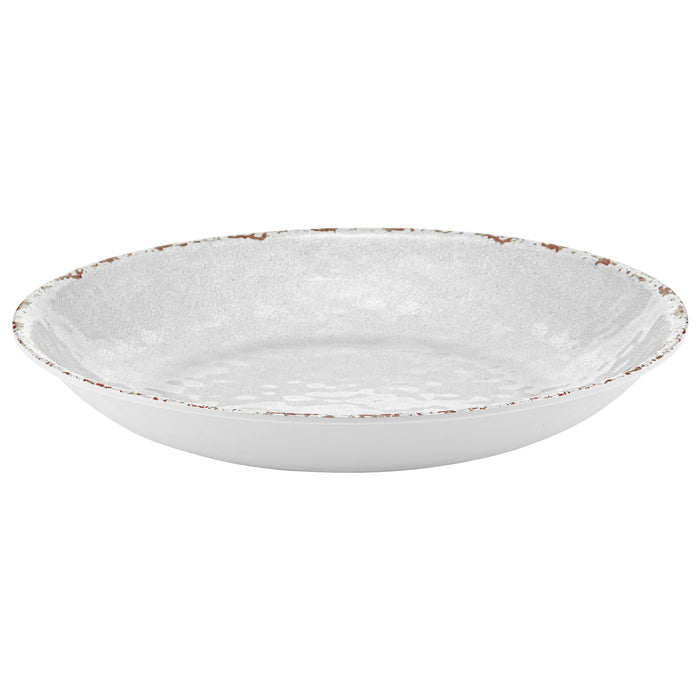 White Casablanca Melamine Dish 420x420x70mm 6L