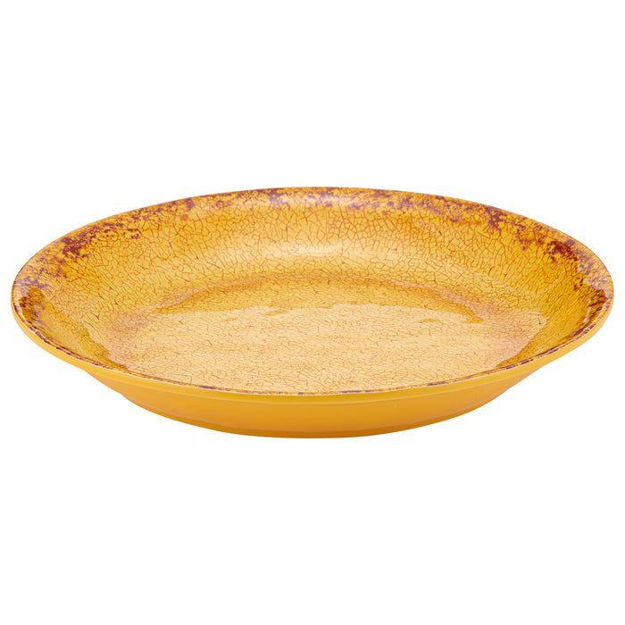 Red Casablanca Melamine Low Dish 210x210x29mm 500ml