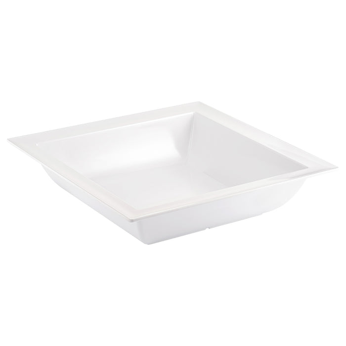 White Melamine Dover Dish 375x375x90mm 5L