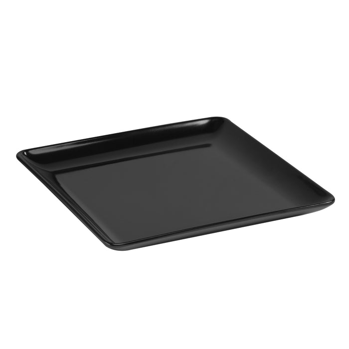 Black Melamine Motreal Tray 254x254xmm