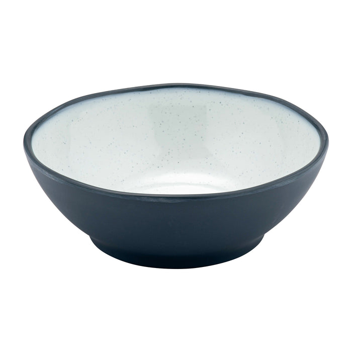 Steel Blue Marl Melamine Dish