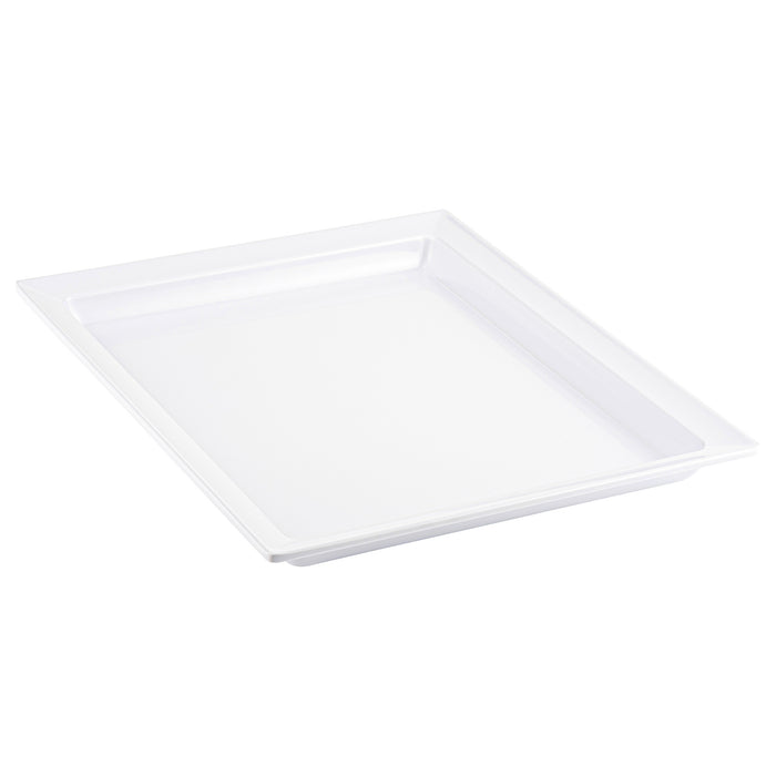 White 1/2 Size 30mm H Melamine Classico Tray 700ml