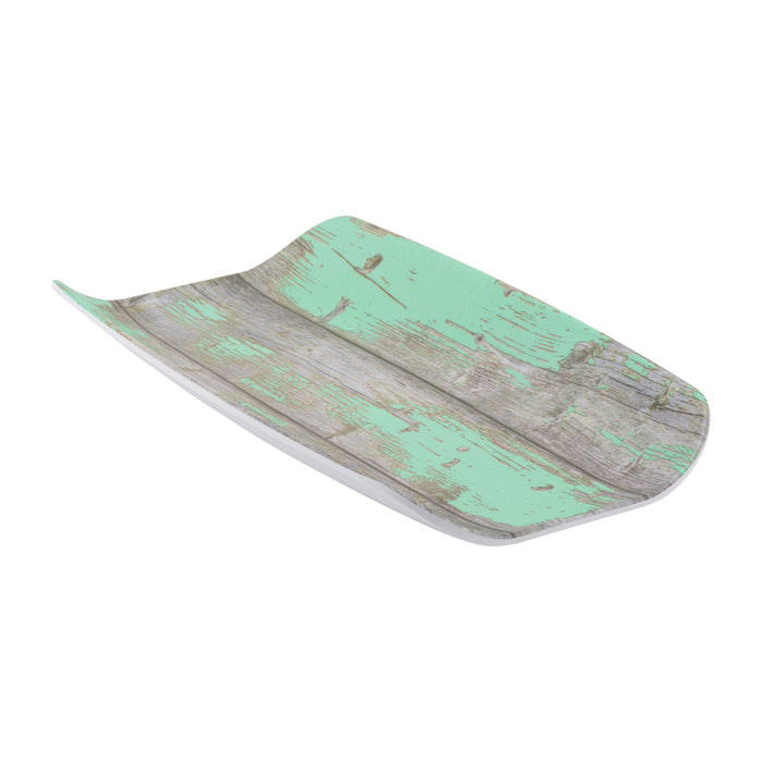 Rustic Tura Melamine Curved Tray 1/3 Size 176x325x40mm