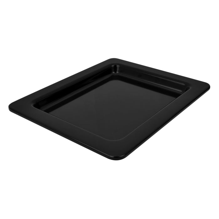 Black Melamine 1/2 Gastro Tray w/sf  0.8L