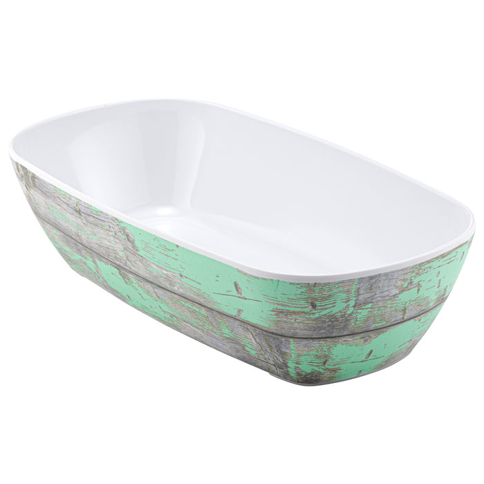 Rustic Yellow Tura Melamine 1/3 Size Crock 176x325x80mm 2L